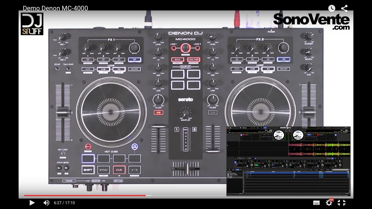 Demo Denon MC-4000