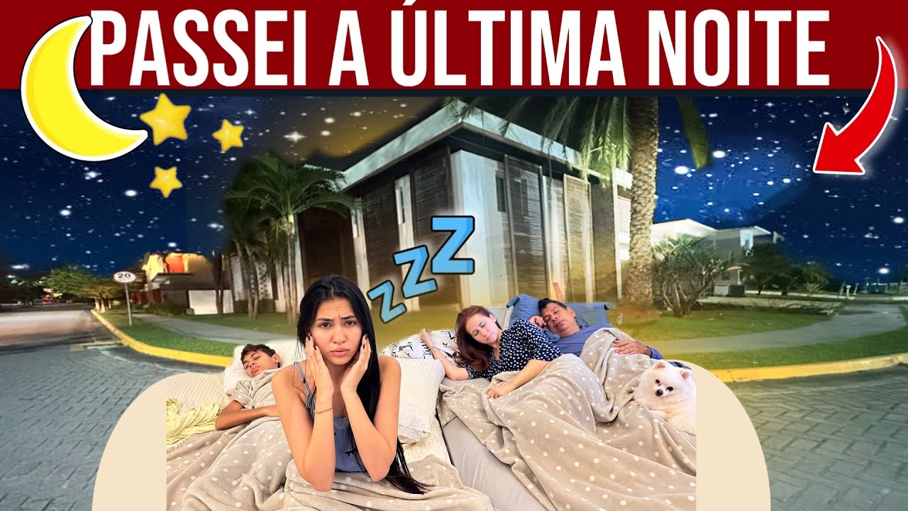 PASSEI A ULTIMA NOITE NA MINHA CASA DE INFÂNCIA!! 🥹 100% REAL - BELA BAGUNÇA EM FAMÍLIA