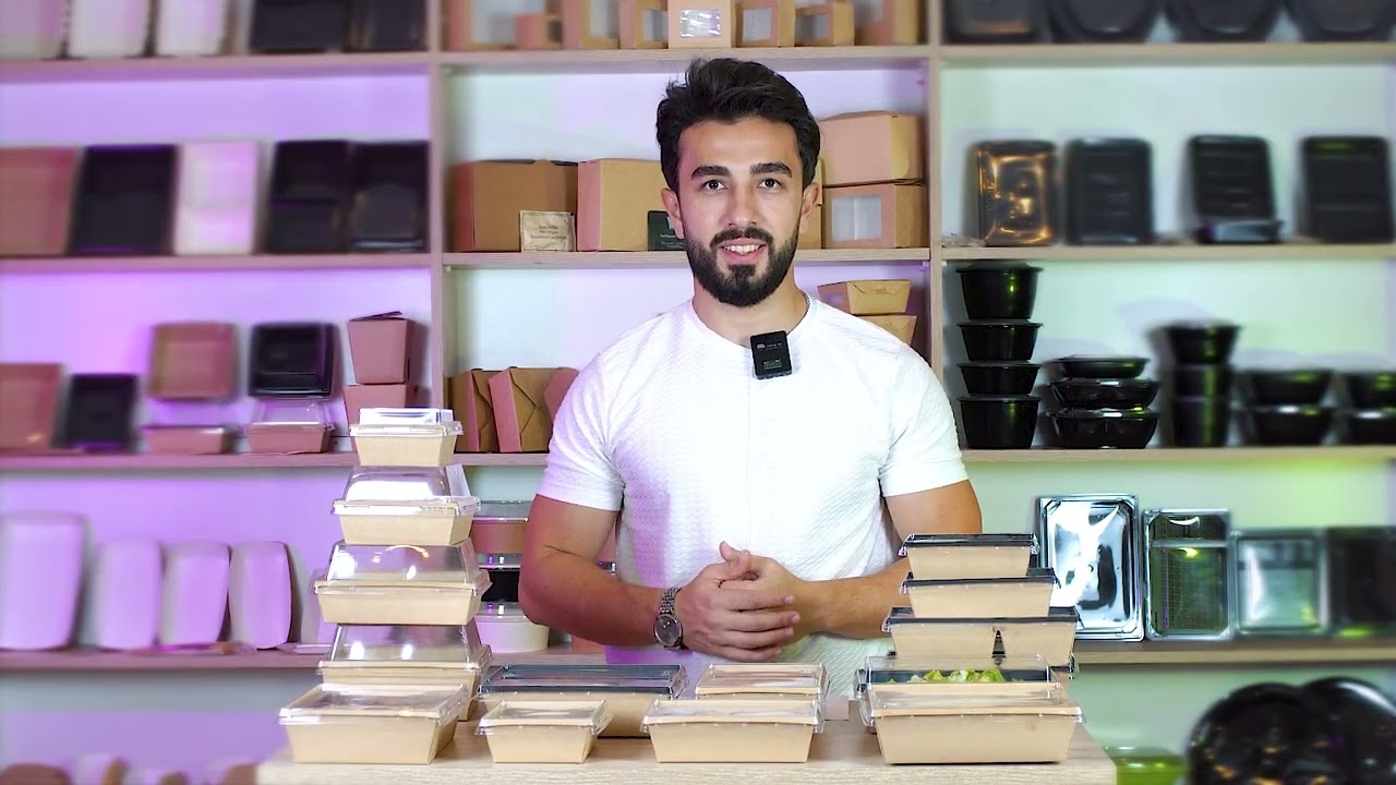 Yeni nəsil EKO Kraft və Qara OneClick bottom qabları | FOOD PACKİNG MMC