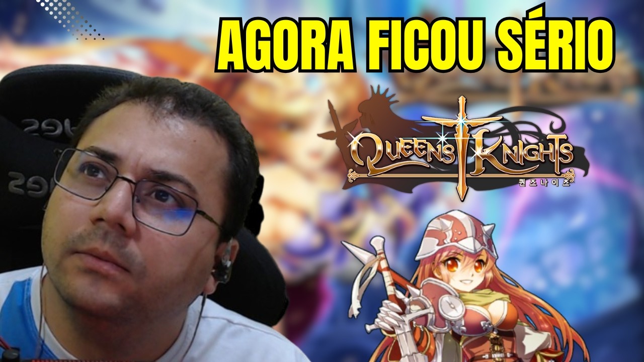 AGORA FICOU SÉRIO! Minha progressão FINALMENTE começou no Queens Knights