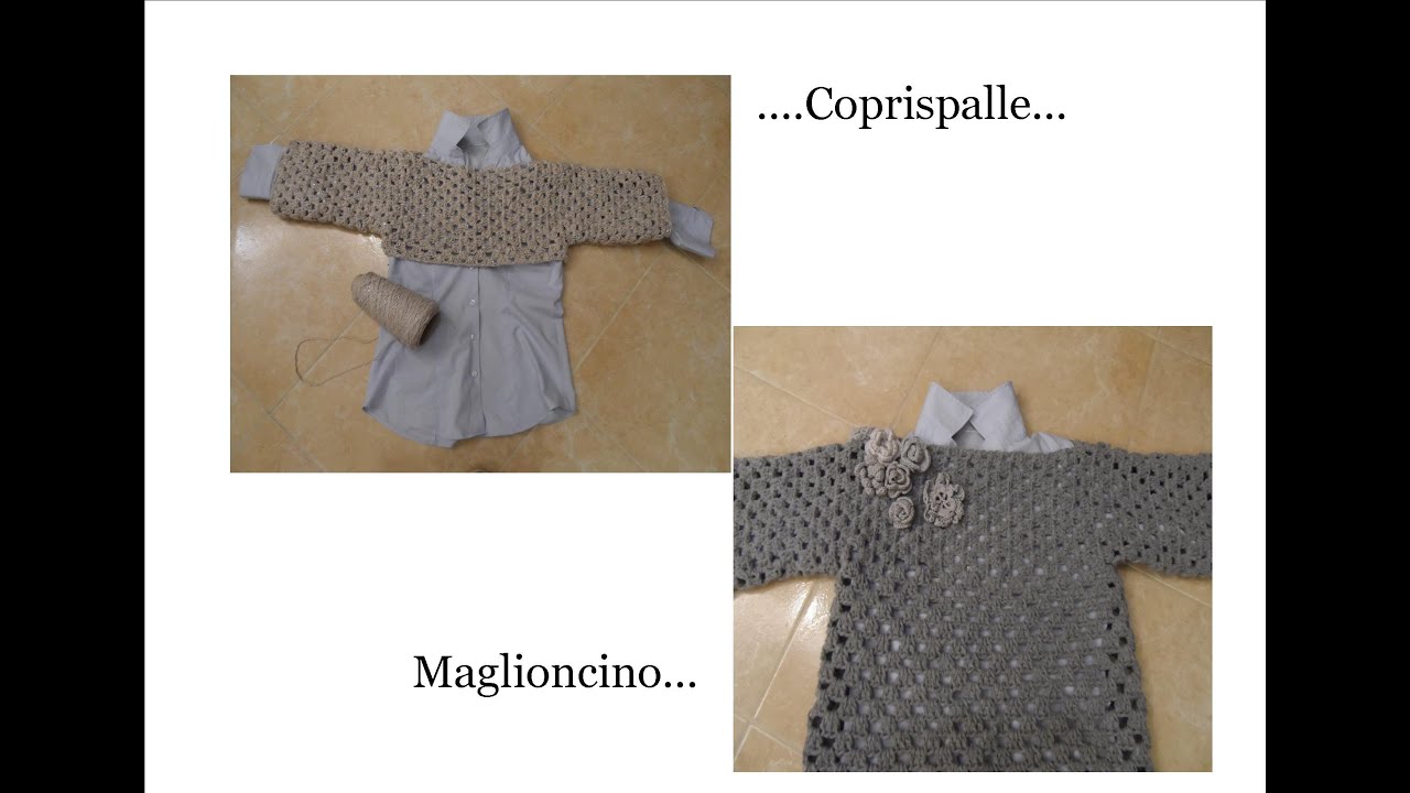 Tutorial: coprispalle o maglioncino?