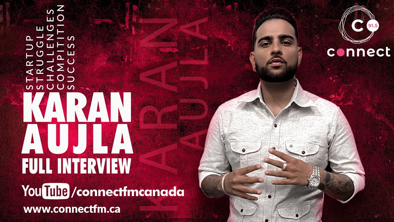 Karan Aujla Full Exclusive Interview | Connect FM Canada | Dupaher Wala Show