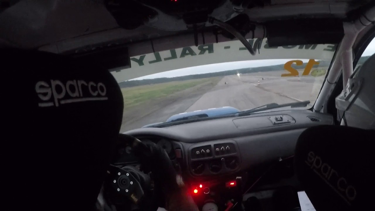 Mini Max Toruń pr&oacute;ba płyta lotniska 1 czas :) Subaru Impreza Emil Uszyński/Adam Sulisz