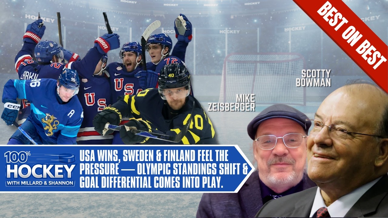 USA Wins, Sweden & Finland Feel the Pressure — Standings Shift & Goal Differential Comes into Play
