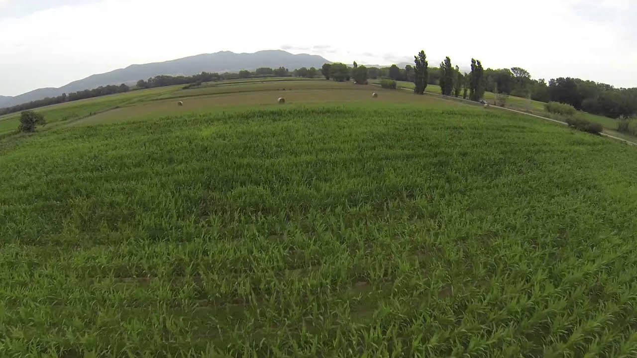 Test flight about Zenmuse H3-3D GCU tilt / pitch smooth, Implemented by RC Fr Sky Taranis