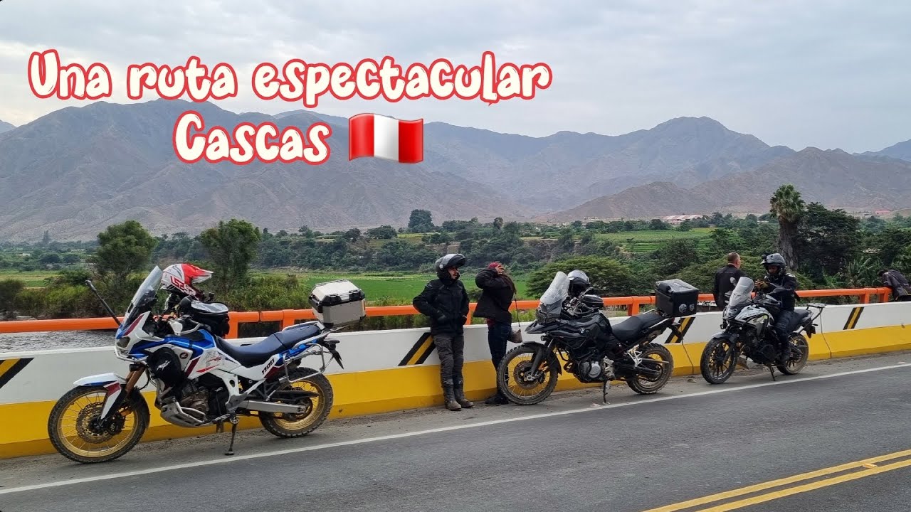 Africa Twin,  esta vez una de mis rutas favoritas - Cascas Perú🇵🇪 Simplemente Espectacular...