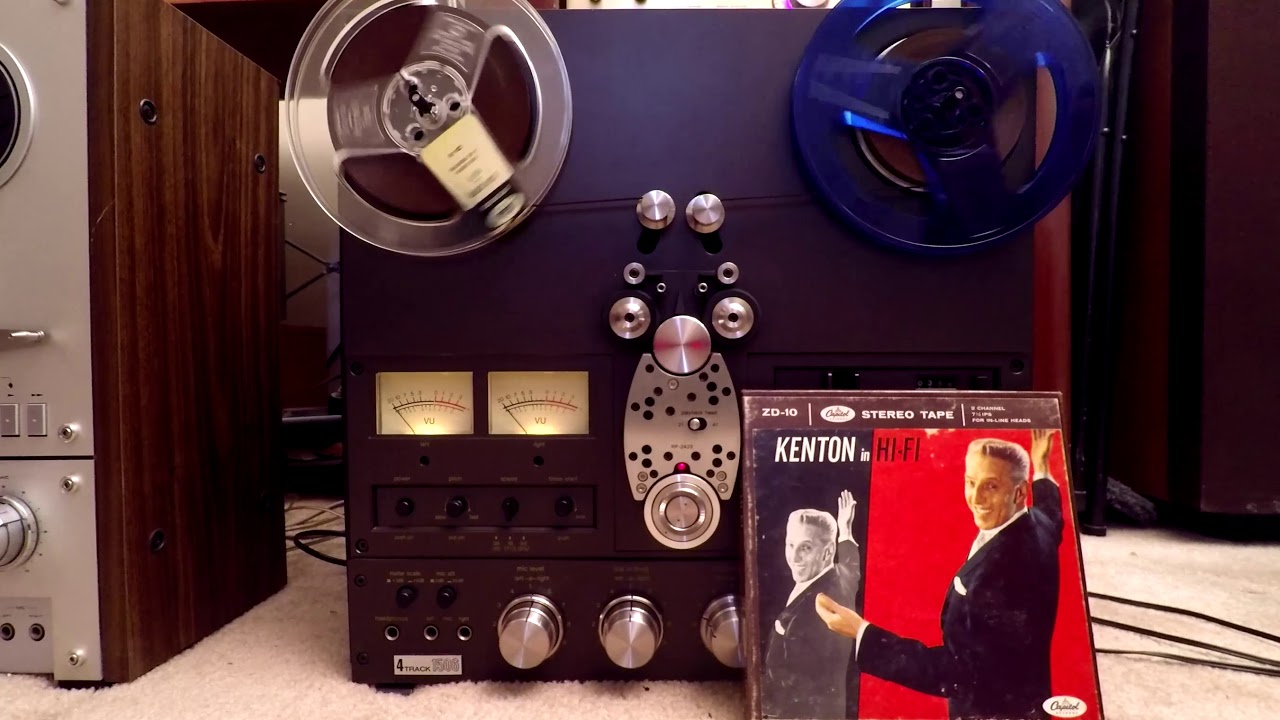 Kenton in Hi-Fi 2-track Reel to Reel Tape Capitol ZD-10