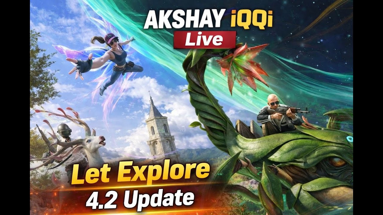 Ultimate Royal 🔴 AKSHAY iQQi LIVE | BGMI  Classic & Livik NEW 4.2 UPDATE