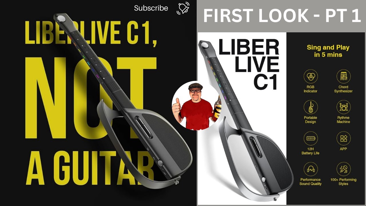 An Awesome Electric Guitar For Beginners - The LiberLive C1 - A First Look - Part 1
