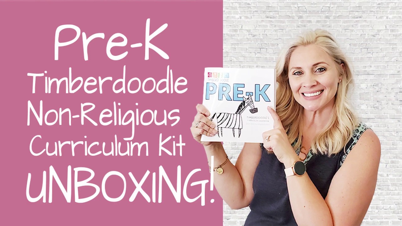 PRE-K NON-RELIGIOUS CURRICULUM KIT | TIMBERDOODLE UNBOX SECULAR HOMESCHOOL 2020-2021 REVIEW