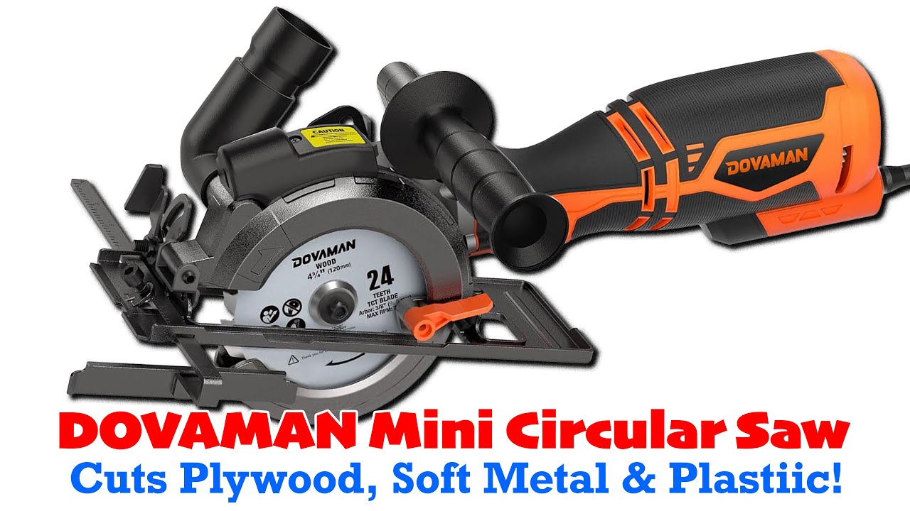 DOVAMAN Corded Mini Circular Saw: Unboxing