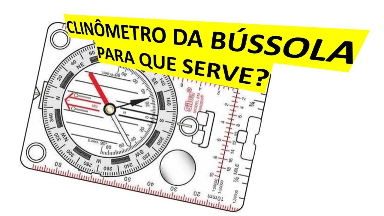 Como medir a altura de qualquer objeto e inclinação do terreno com o clinômetro da bússola
