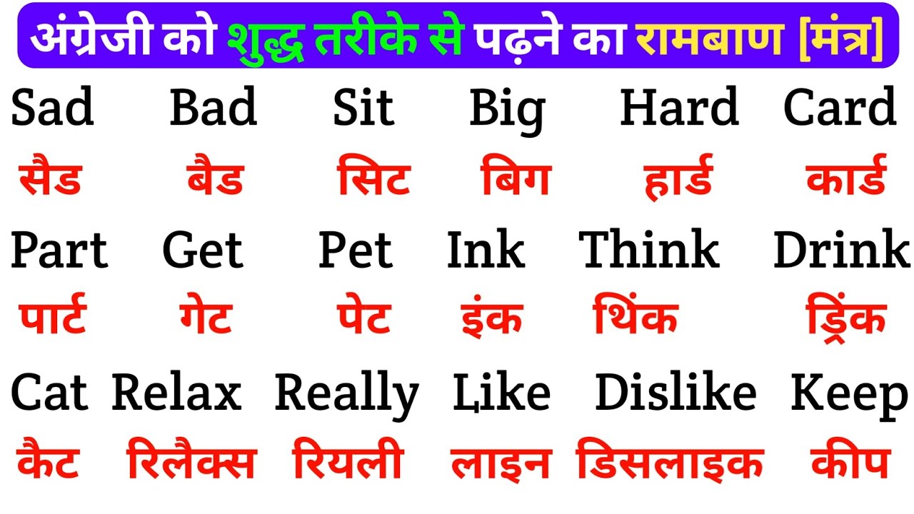 English padhna sikho | इंग्लिश में नाम लिखना पढ़ना कैसे सीखें | english practice kaise kre
