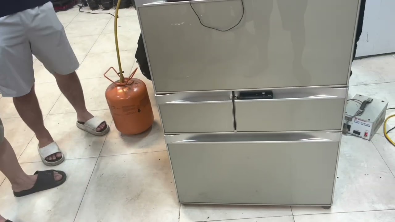 Cách xử lý tủ lạnh bị nạp thừa gas R600a