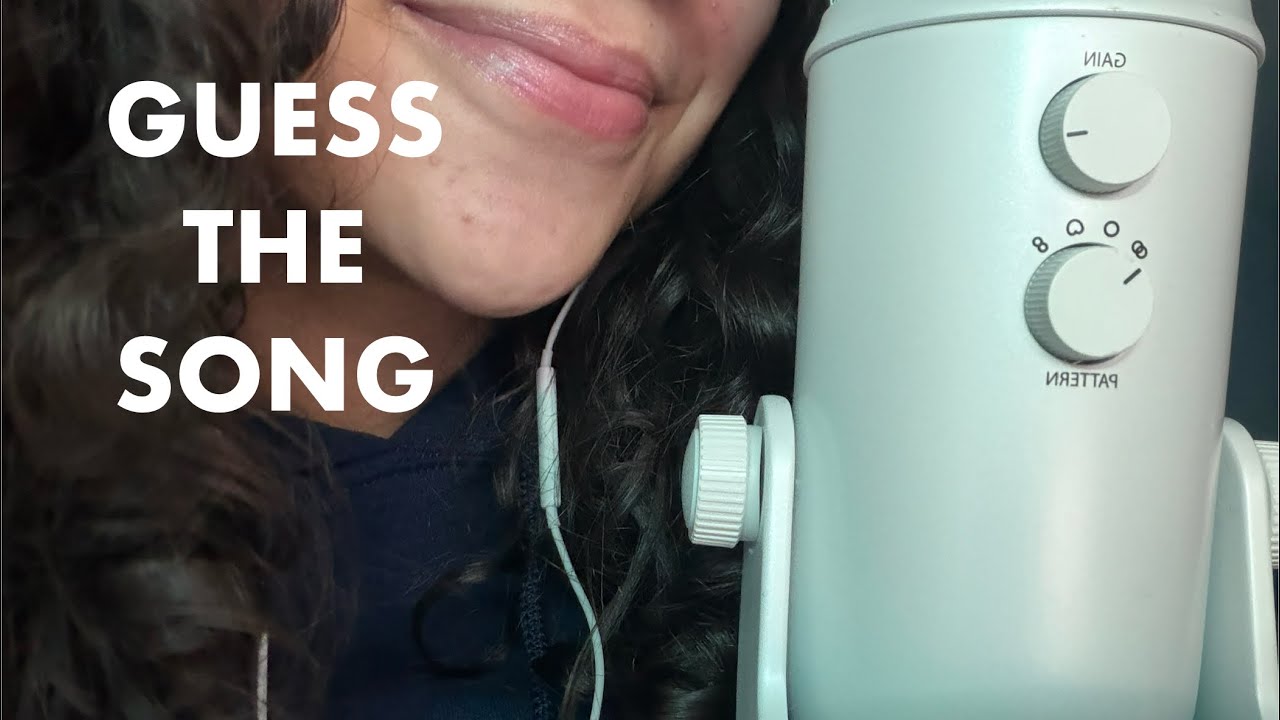 asmr guess the song!! (part 3)