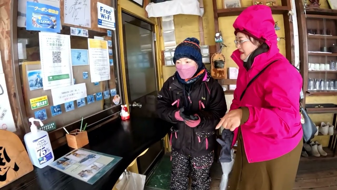 日本北海道賞雪~DAY6~富良野狗拉雪橇
