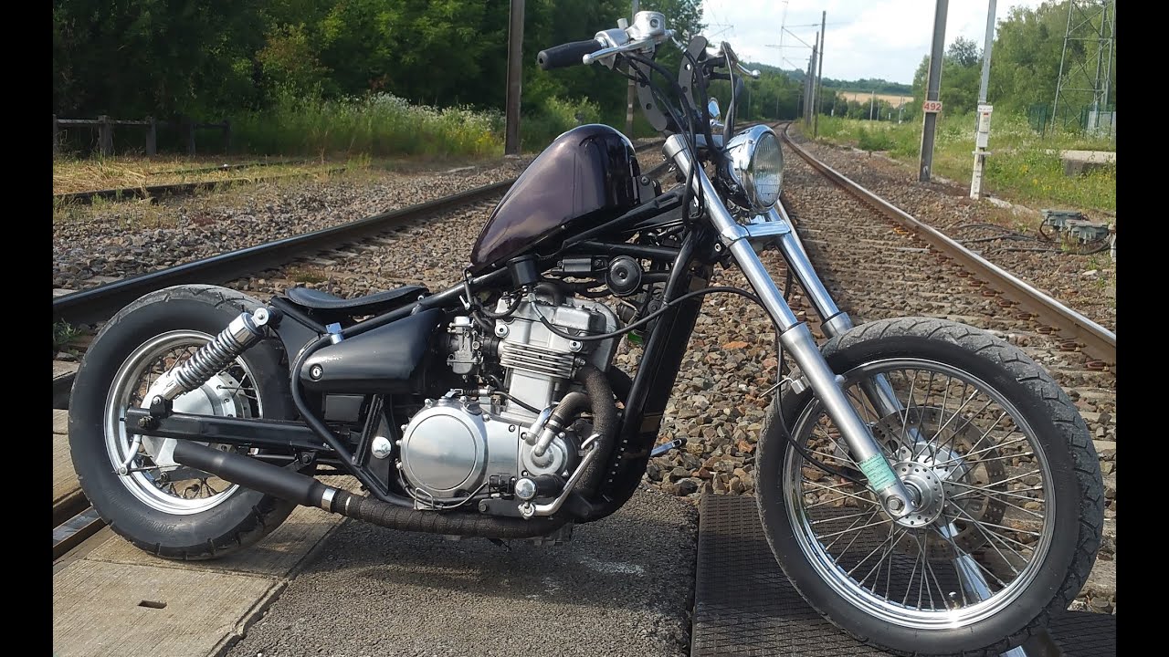 kawasaki 500 EN bobber