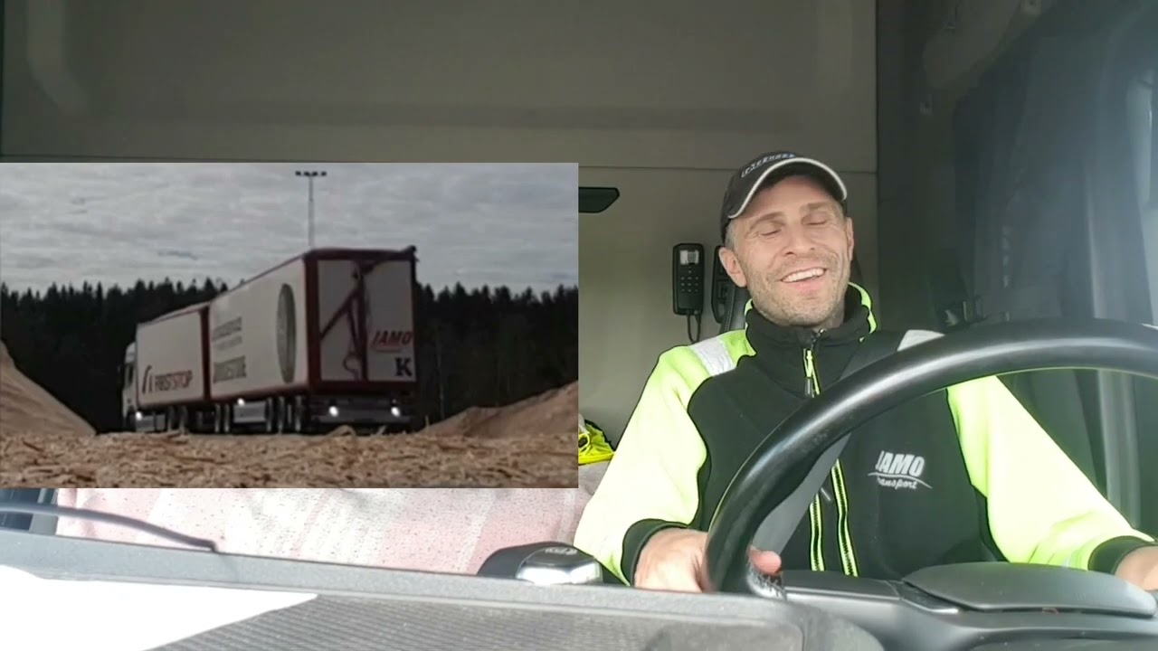 Hur backar man en flisbil?