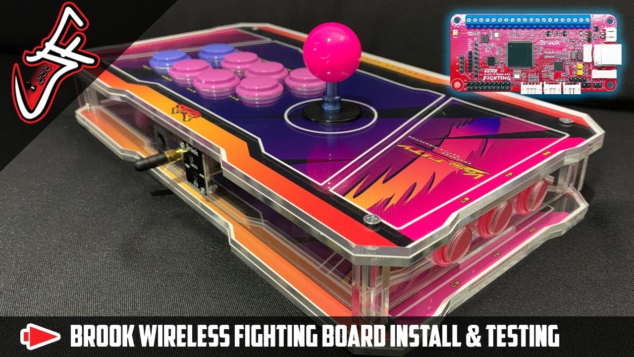 Brook Wireless Fighting Board Install & Testing (PS3, PS4, Switch)