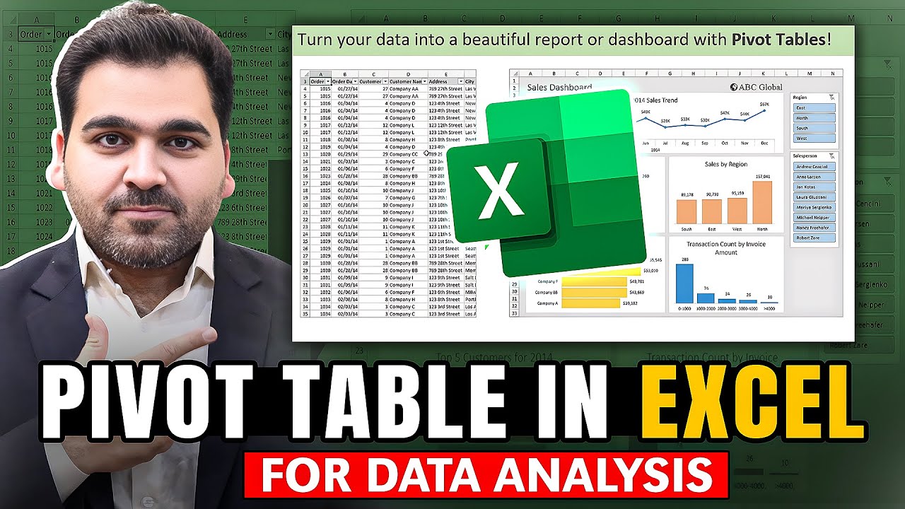 Pivot Tables in Excel for Accountants | Pivot Tables Masterclass