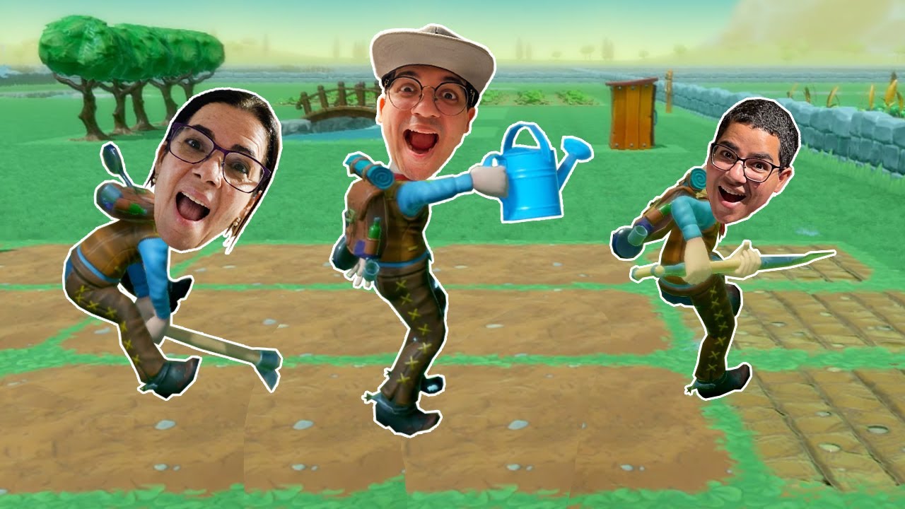 A FAMÍLIA TODA SE MUDOU PARA UMA FAZENDA NO MEIO DO NADA!!! - Farm Together