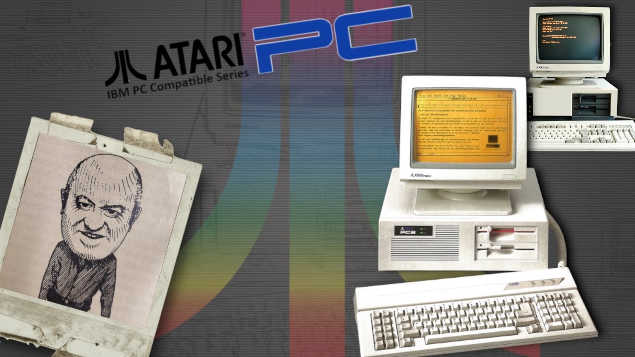 Jack Tramiel & the Atari PC2, PC3, PC4 (Mitac) & PC5 - Atari's line of IBM compatibles explained