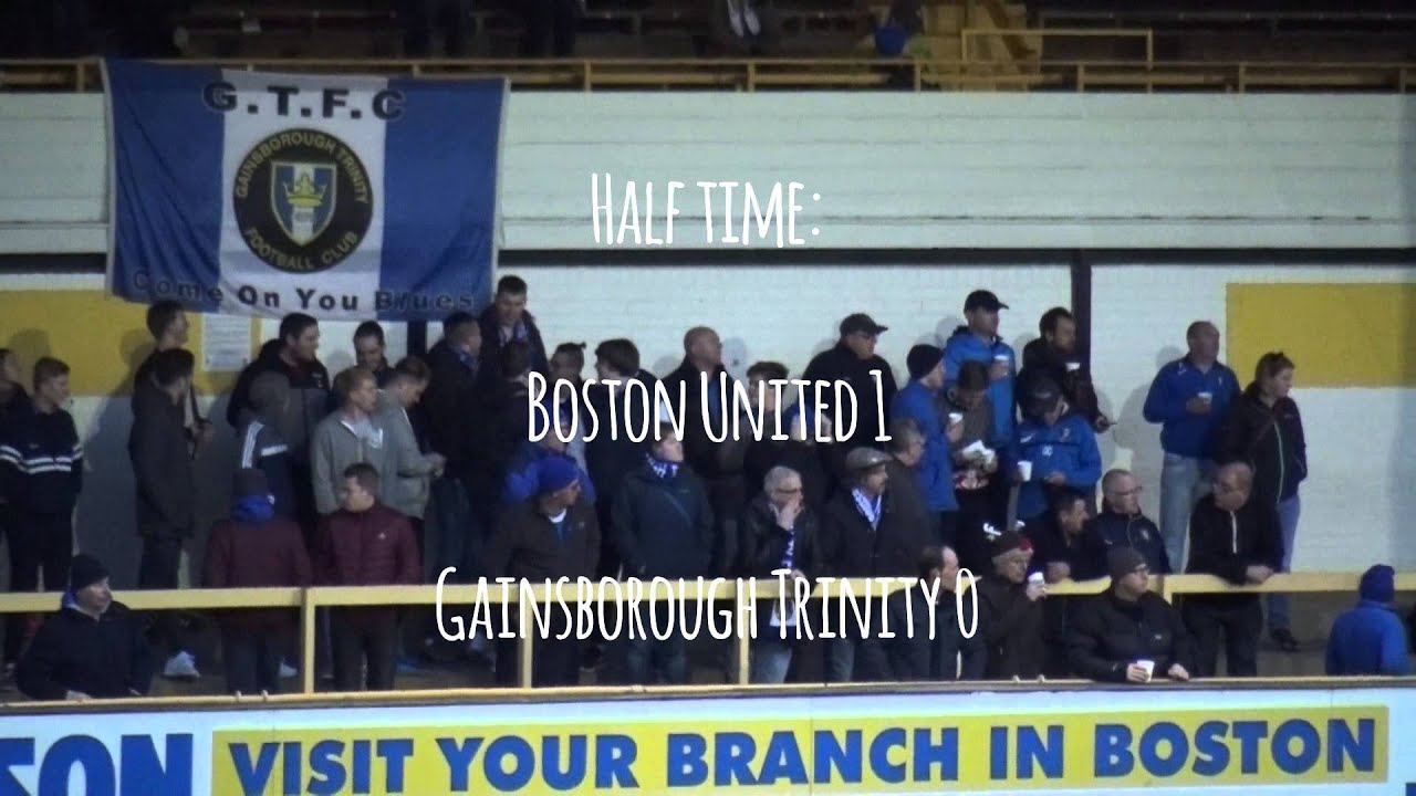 Boston United vs Gainsborough Trinity Highlights 28/12/15