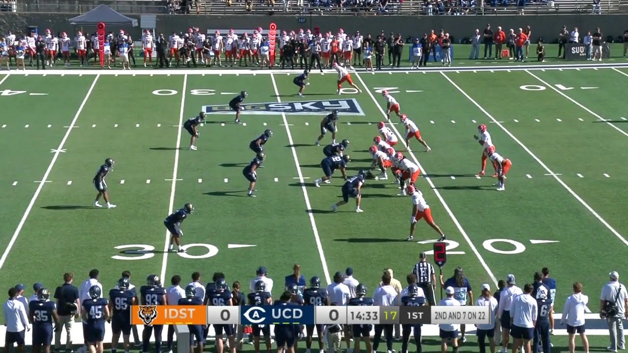 NCAAF 2025 Week 10 Idaho State Vs UC Davis