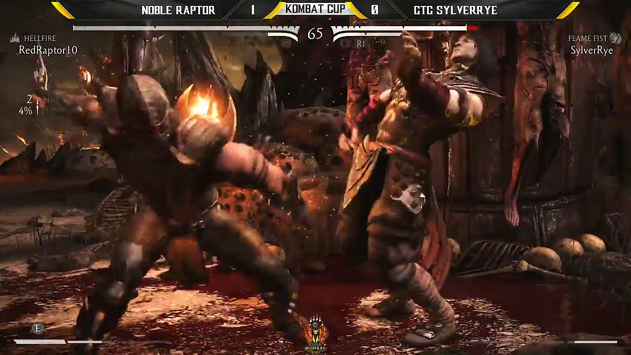 Kombat Cup W9: GTG SylverRye vs Noble Raptor | MKX | Mortal Kombat X
