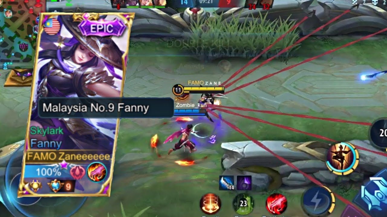 Fanny : Ranked Highlights | Part 17 | MOBILE LEGENDS BANG BANG