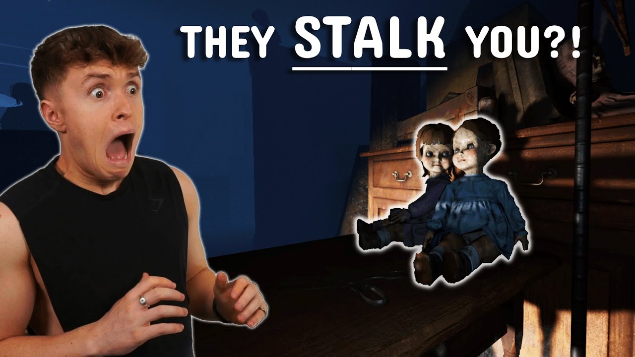 I got a ghost in the DOLL ROOM...
