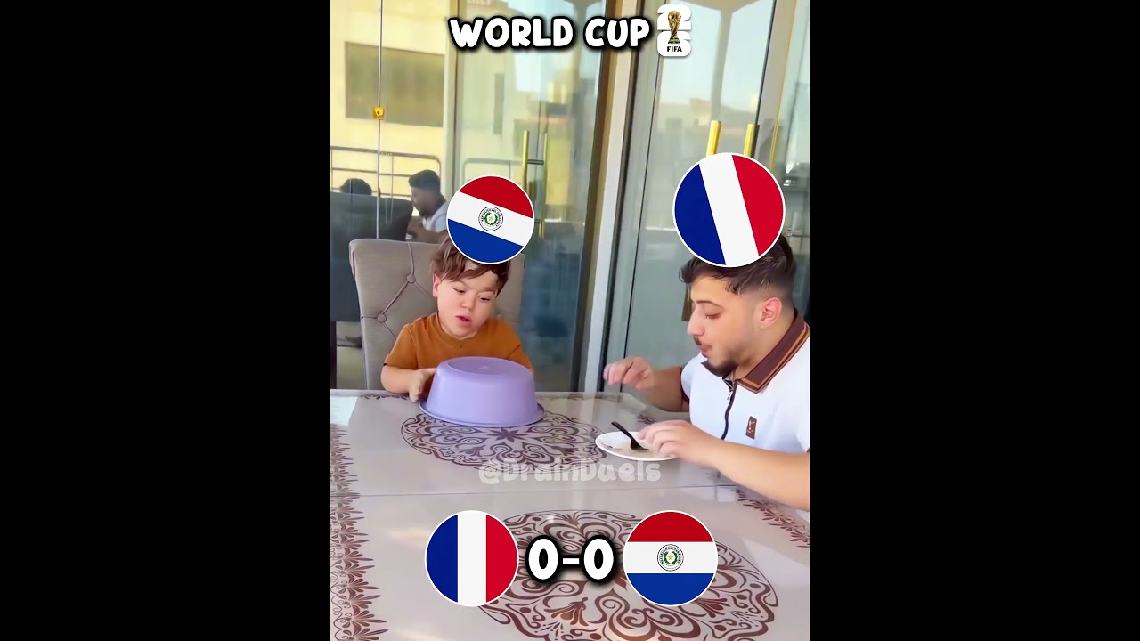 France vs Paraguay Round Of 16 #worldcup #usa