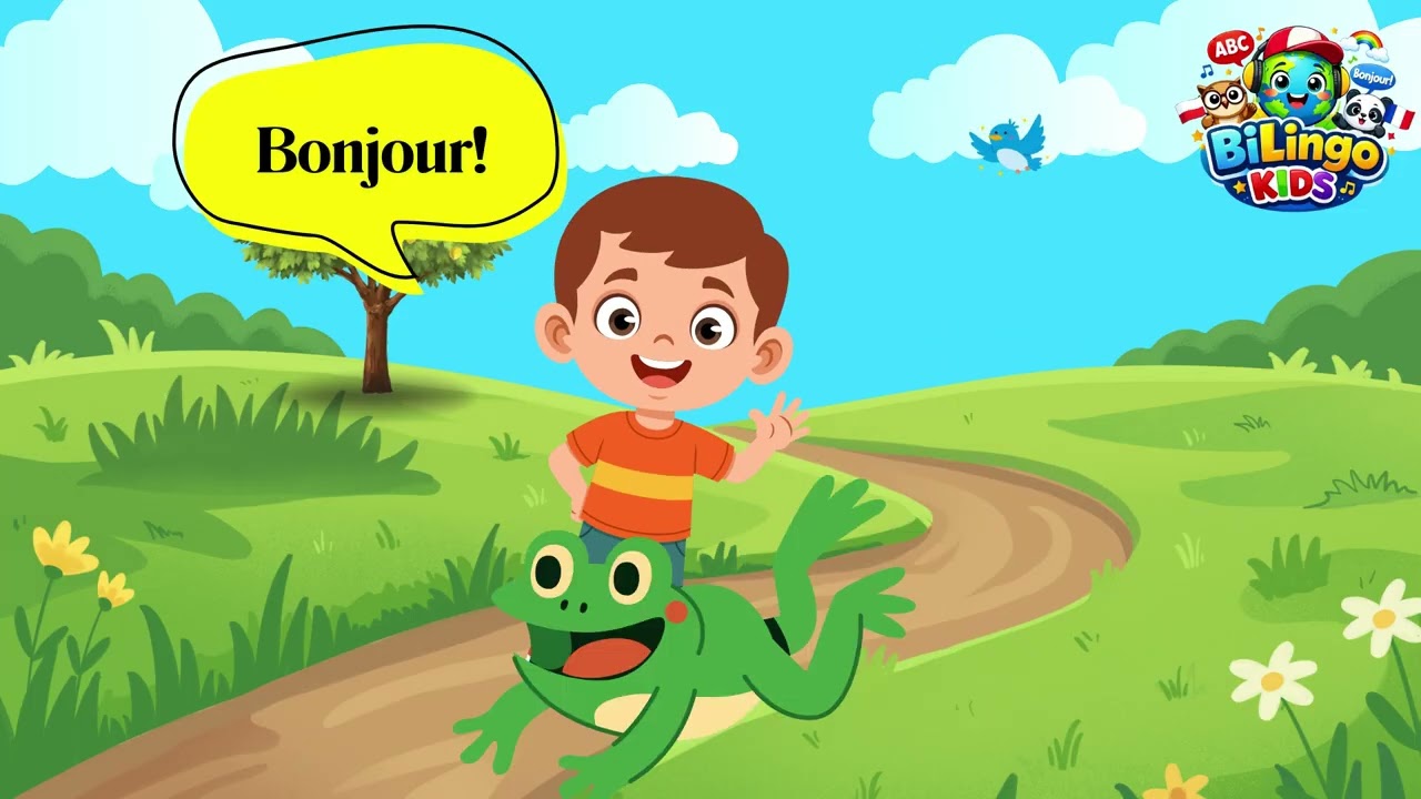 Je m'appelle Leo  Nazywam się Leo - Dwujęzyczne, edukacyjne piosenki dla dzieci BiLingo Kids Music