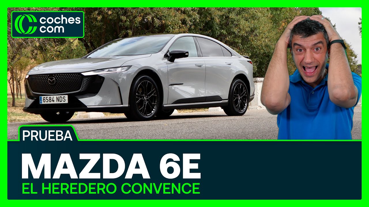 Mazda 6e 2025: &iquest;aut&eacute;ntico Mazda? | Prueba | Autonom&iacute;a | Review coches.com