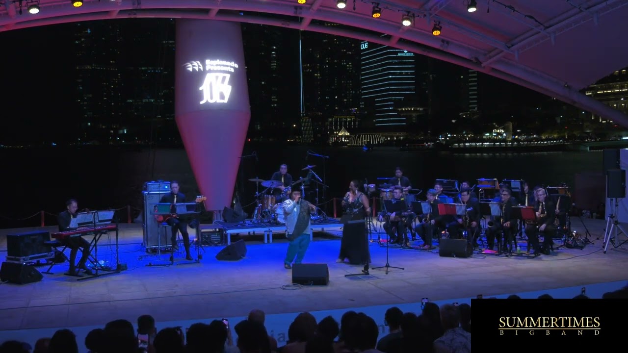 MATHILDA, HAIKAL & SUMMERTIMES BIG BAND PERFORMS MOON REPRESENTS MY HEART