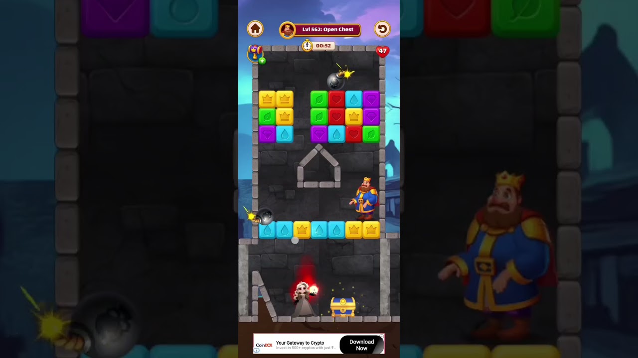 👑Kingdom match gameplay level 545 to 596