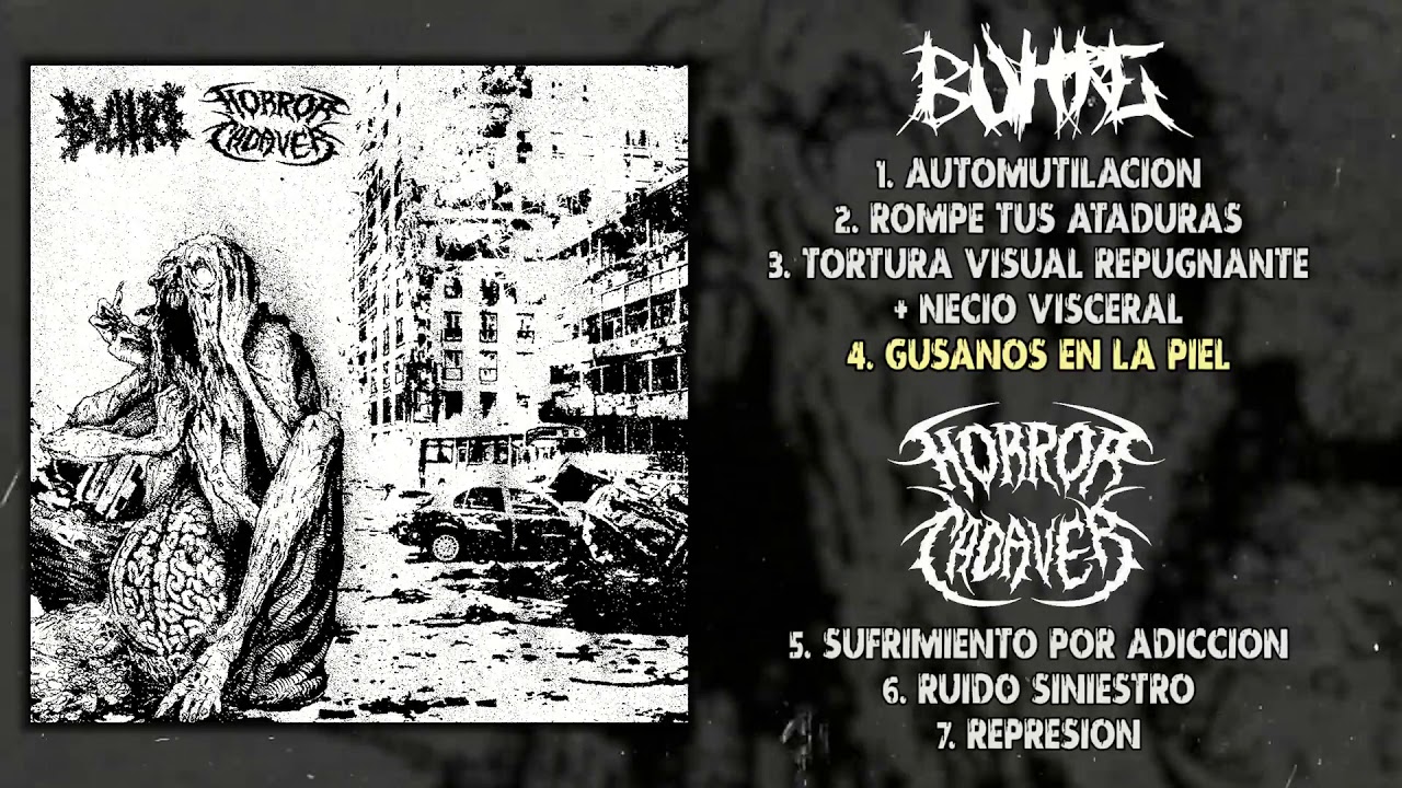 Buitre / Horror Cadaver - split CS FULL ALBUM (2019 - Grindcore / Crustgrind)