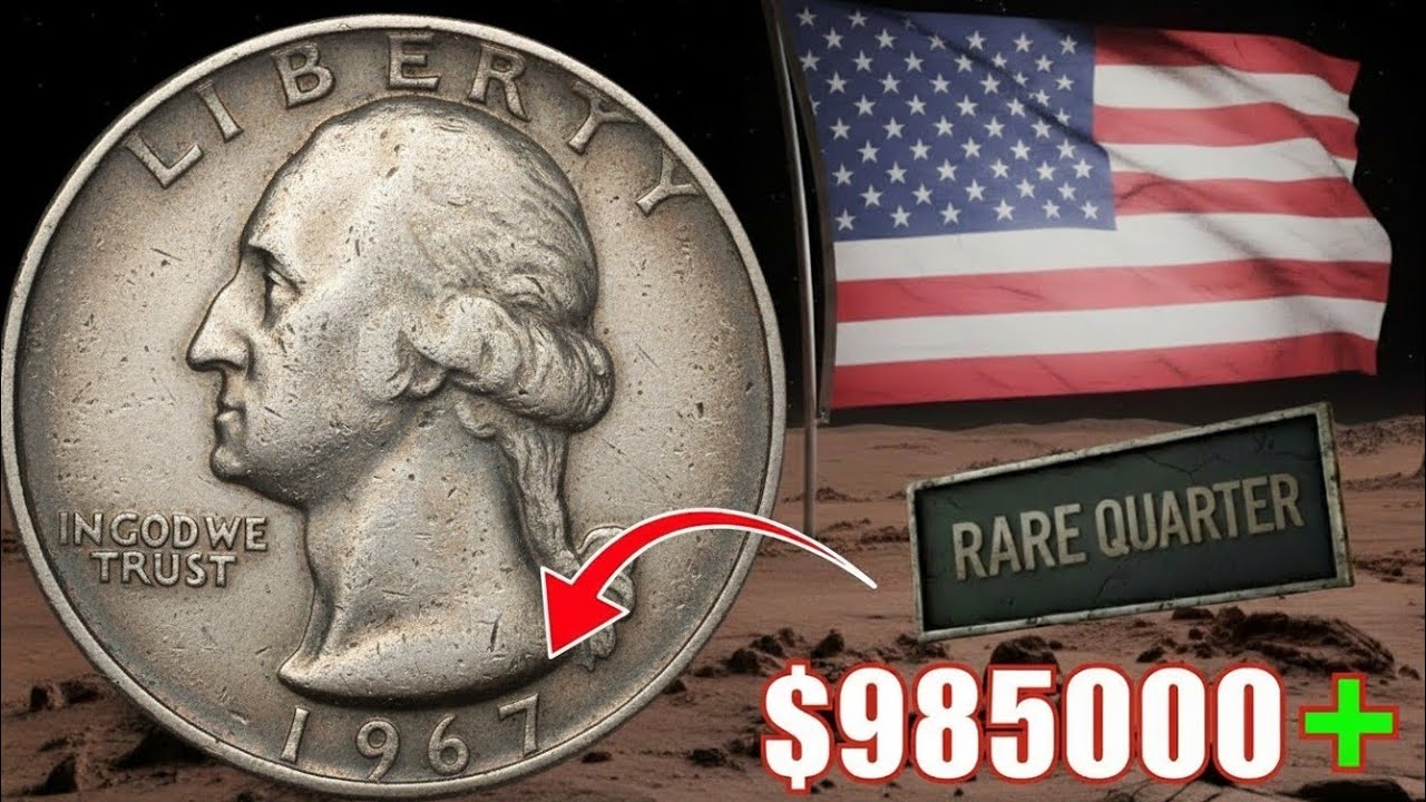 SUPER RARE 1967  QUARTER DOLLAR WORTH MILLIONS ! LUCKY IF YOU HAVE THIS | World Rare Coin