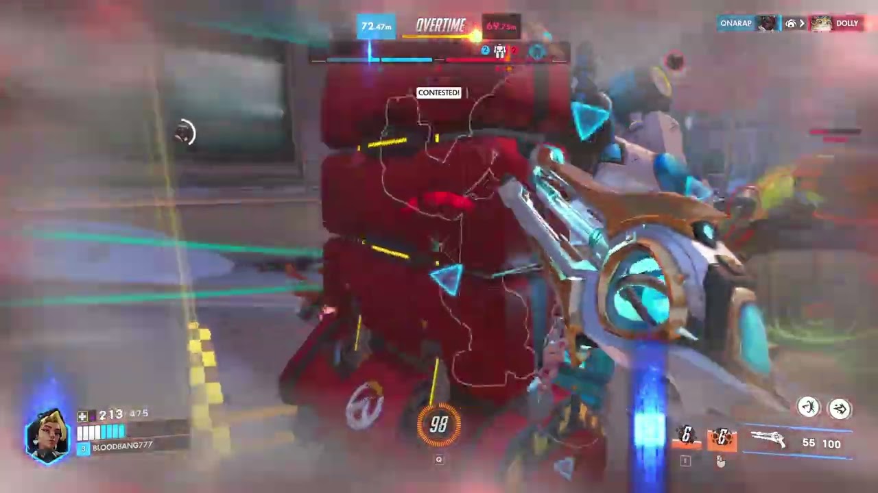 The saddest Overwatch defeat ever. I was so close.