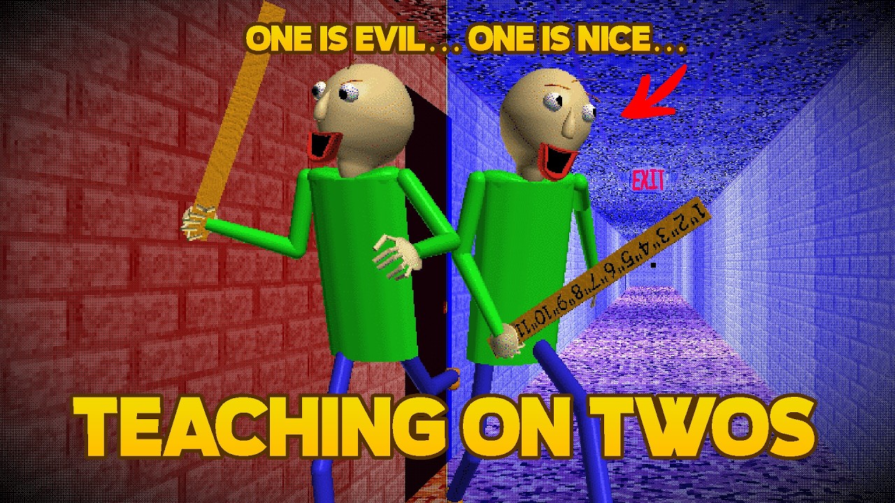 One Evil... One Nice... | Baldi's Basics: Teaching on Twos [Baldi's Basics Mod]