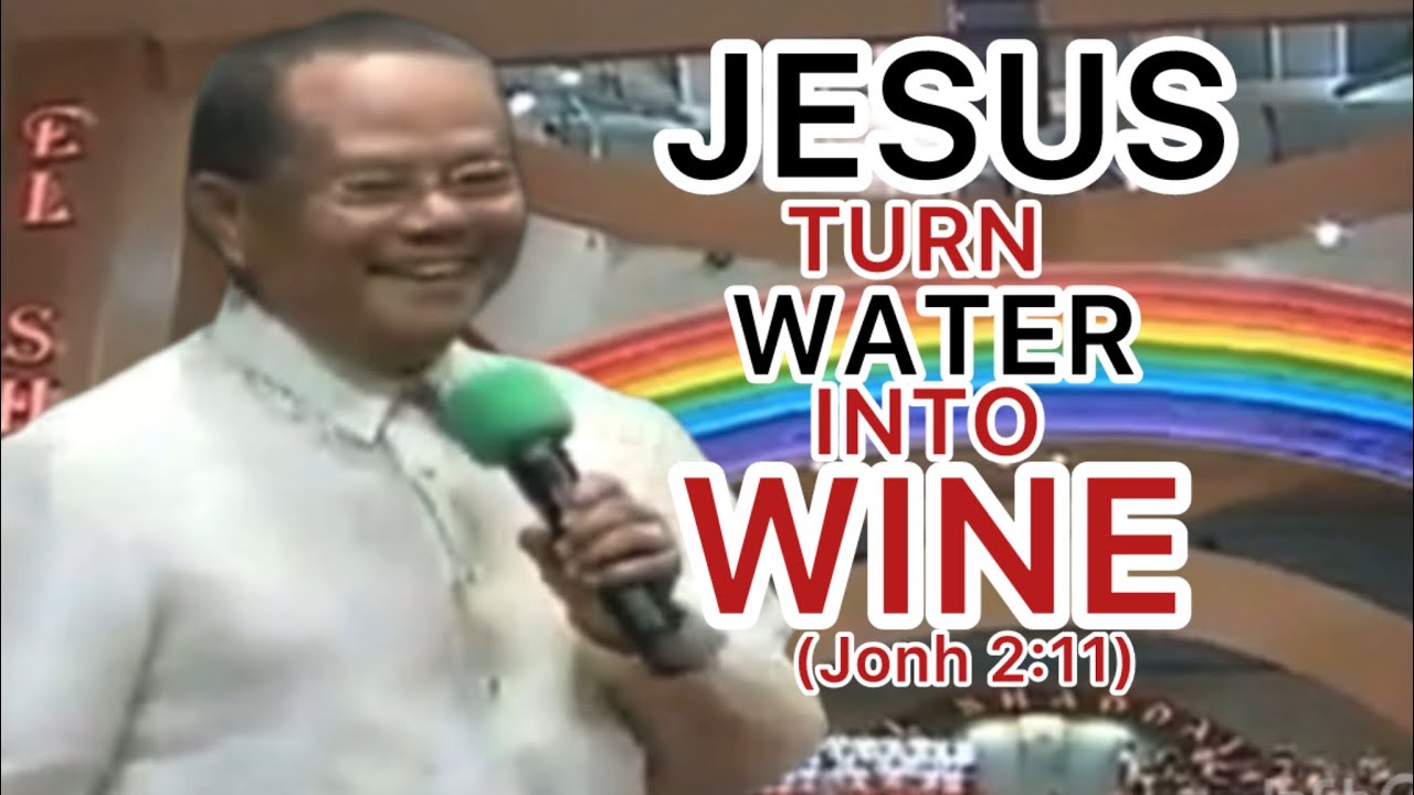 Bro. Mike Velarde Healing Message “Jesus Turn Water into Wine” (playback 2016) 