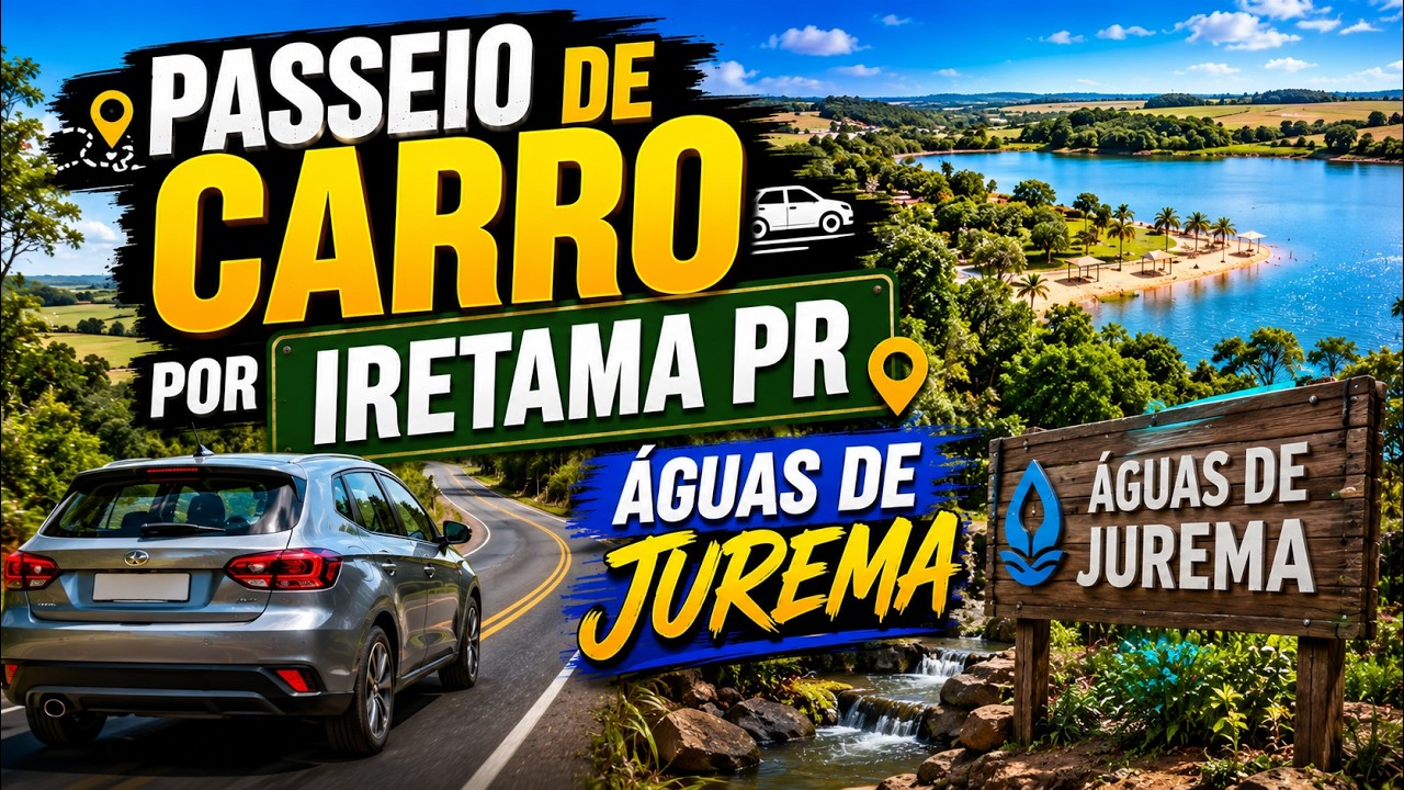 passeio de carro  - iretama - pr - de iretama a águas de jurema
