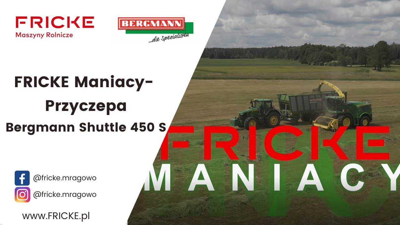 FRICKE Maniacy- Przyczepa Bergmann Shuttle 450 S