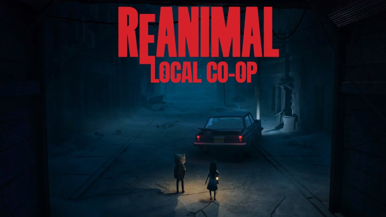 A MONSTER MADE of HUMAN SKIN is HUNTING US! | Reanimal | Gameplay No Commentary | Local Co-Op