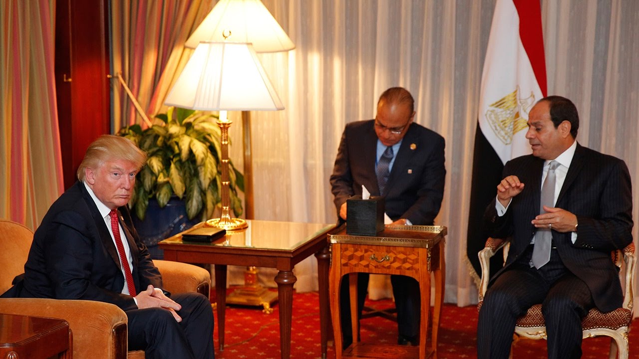 Business relations to top agenda in US and Egyptian presidents&rsquo; talks