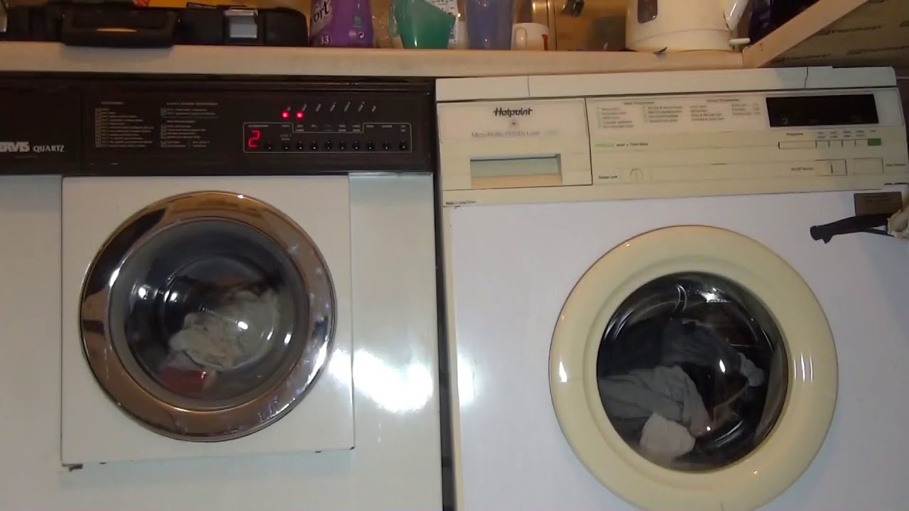 ServisGem - Wash Race No.278 - Hotpoint Microprofile vs Servis Quartz