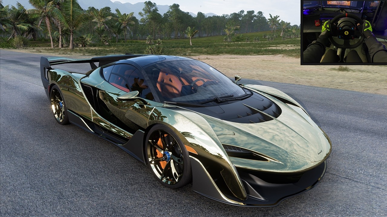 McLaren Sabre 1053HP | Steering Wheel Gameplay | Forza Horizon 5 | Thrustmaster T300 Ferrari