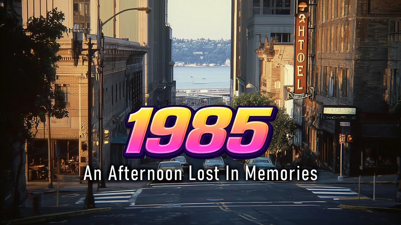 LOST IN 1985 | When Life Was Slower | Nostalgia in Afternoon Streets | Synthwave Vaporwave Mix
