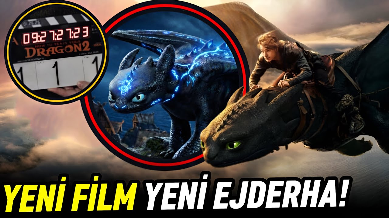Ejderhanı Nasıl Eğitirisin 2 Live Action Filminden İlk Görsel Yayınlandı! Yeni Film Yeni Ejderha
