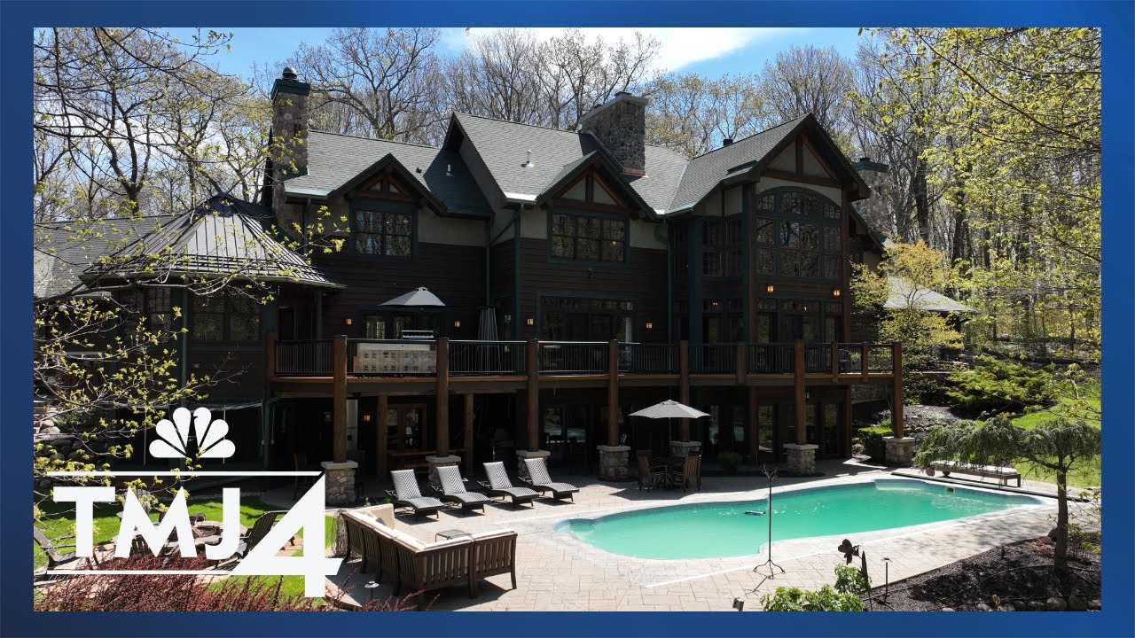 Rare $4.25 million woodland mansion near a major lake